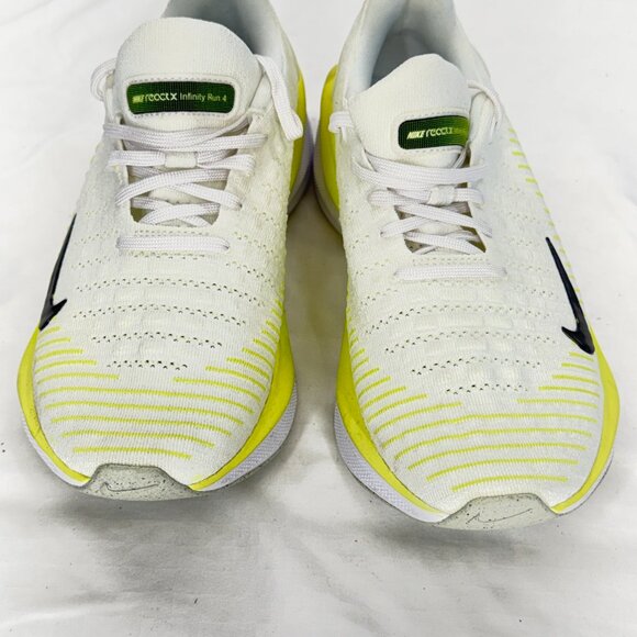 Nike ReactX Infinity Run 4 Shoes in White Lemon Twist main image 11